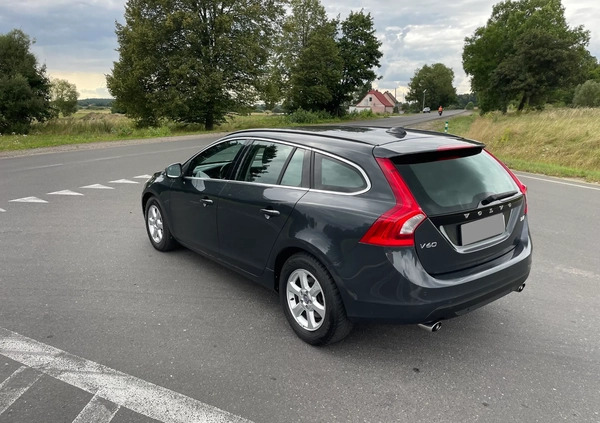 Volvo V60 cena 47900 przebieg: 140000, rok produkcji 2013 z Nidzica małe 497